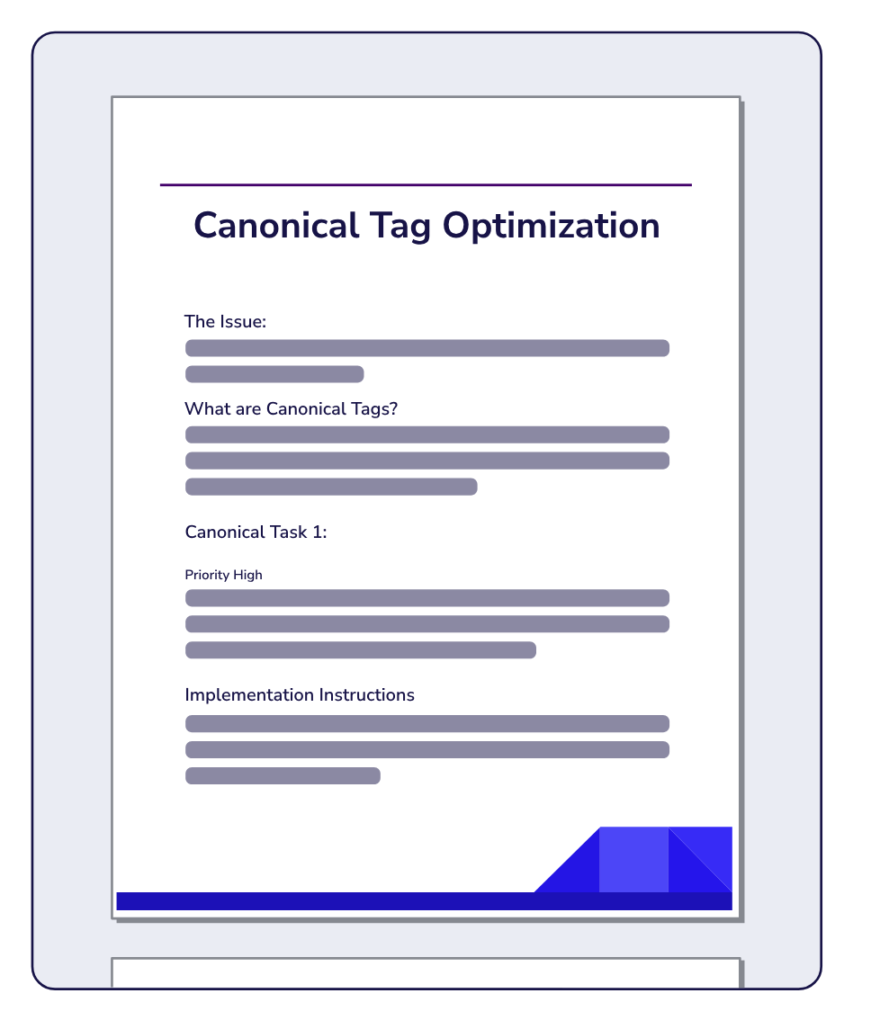SEO strategy preview
